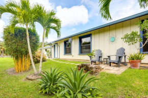 Jupiter Cottage with Patio, Gas Grill and Fire Pit!